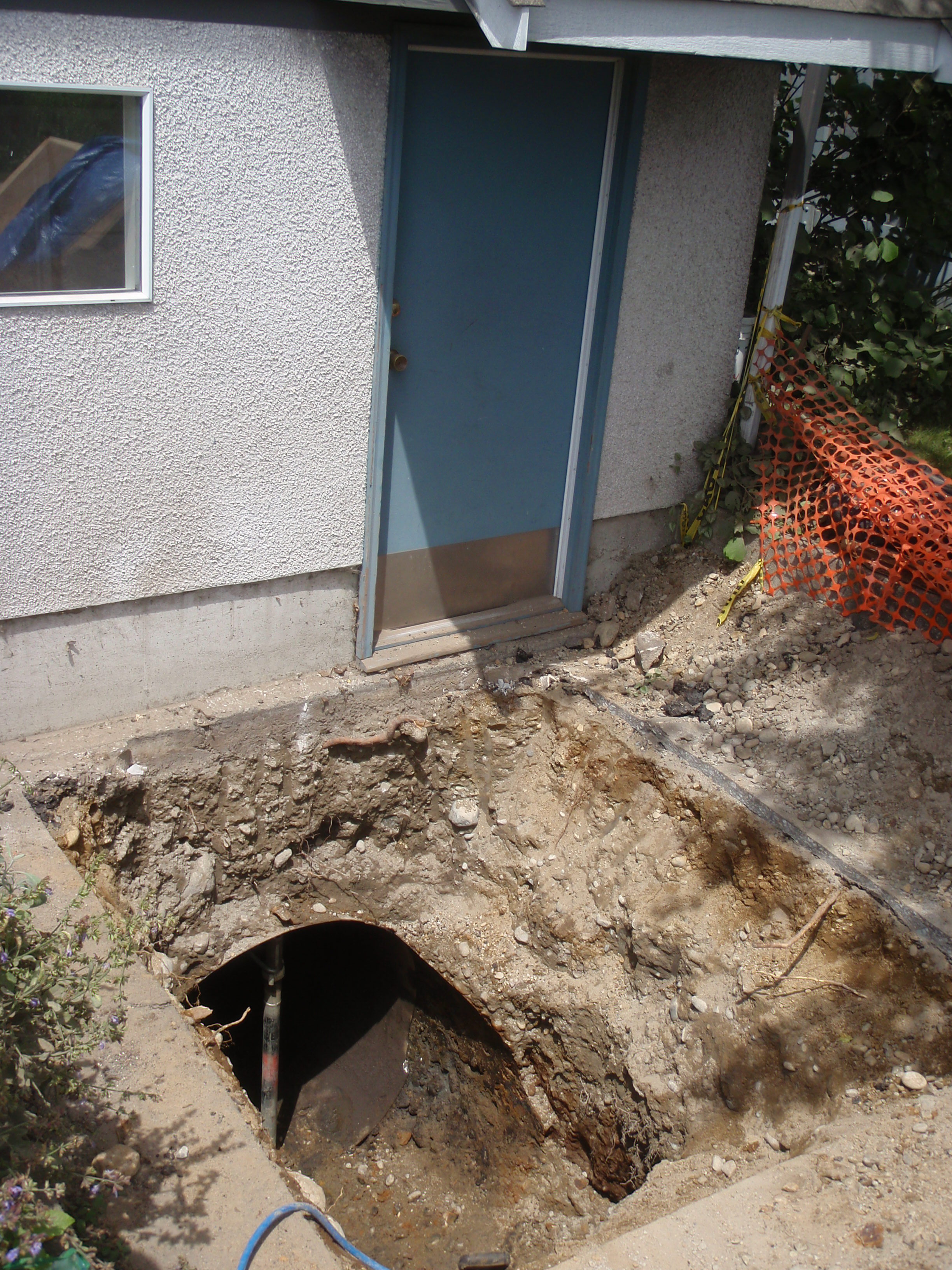 Abandoned Underground Oil Tank