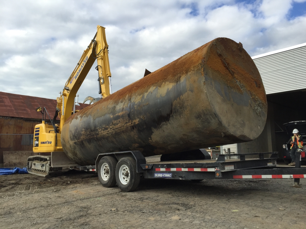 commercial oil tank removal