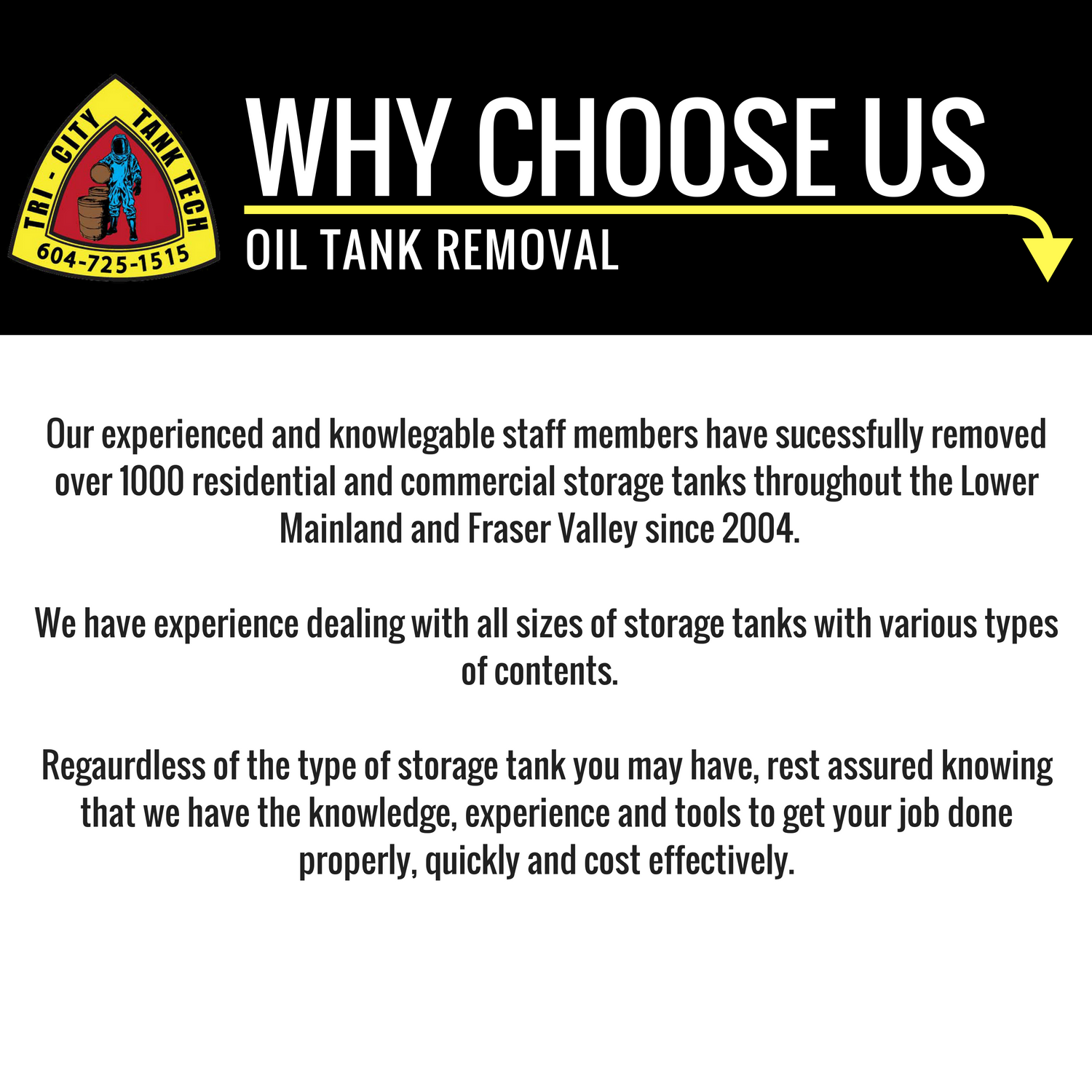Oil Tank Disposal